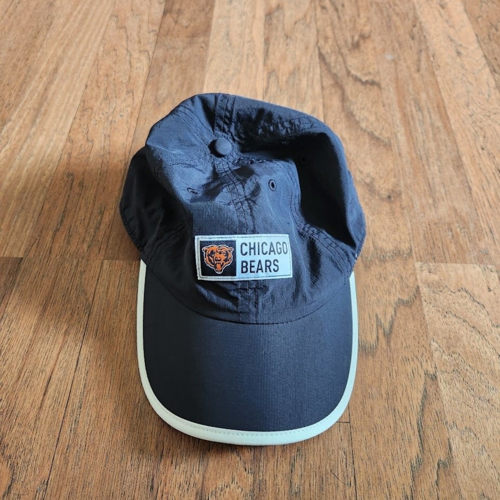 47 Brand Chicago Bears NFL Navy Blue Nylon Adjustable Strapback Hat OSFA